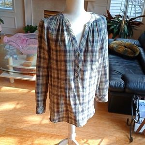 Universal Thread Soft Loden Green Blouse size Small